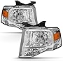ACANII - For 2007-2014 Ford Expedition Headlights [OE Factory Style] 07-14 Replacement Headlamps Driver + Passenger Side