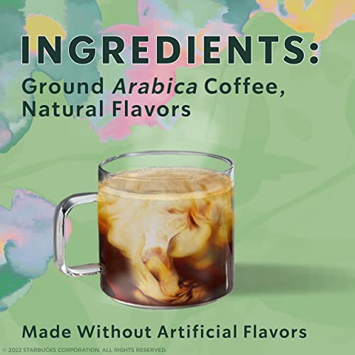 Image of Starbucks Naturally Flavored Ground Coffee, Toasted Coconut Mocha, 100% Arabica, Limited Edition, 17 oz