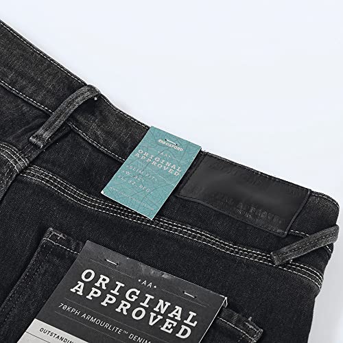 Oxford Men's Slim Cut, Black, 34W X 30L4