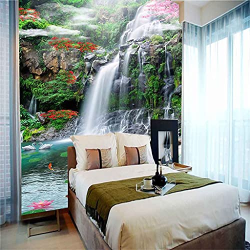 Papier Peint Photo 3D Auto-adhésif Cascade Grand Poster Mural 400x280 - 5