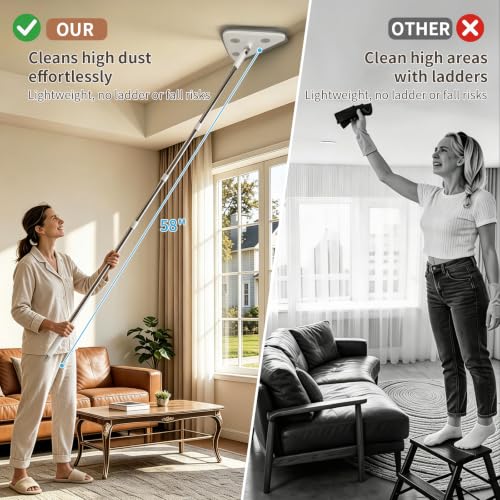 Wall Cleaner Mop with Squeegee