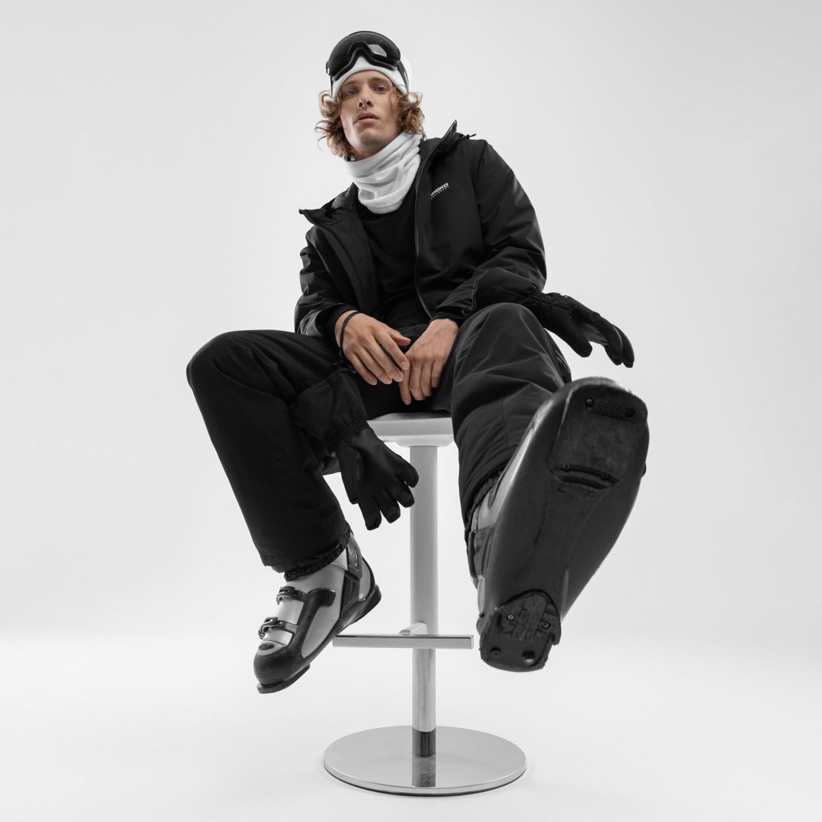 SIROKO - Pantaloni da Snowboard - Kit di Base Core Mürren - L - Nero