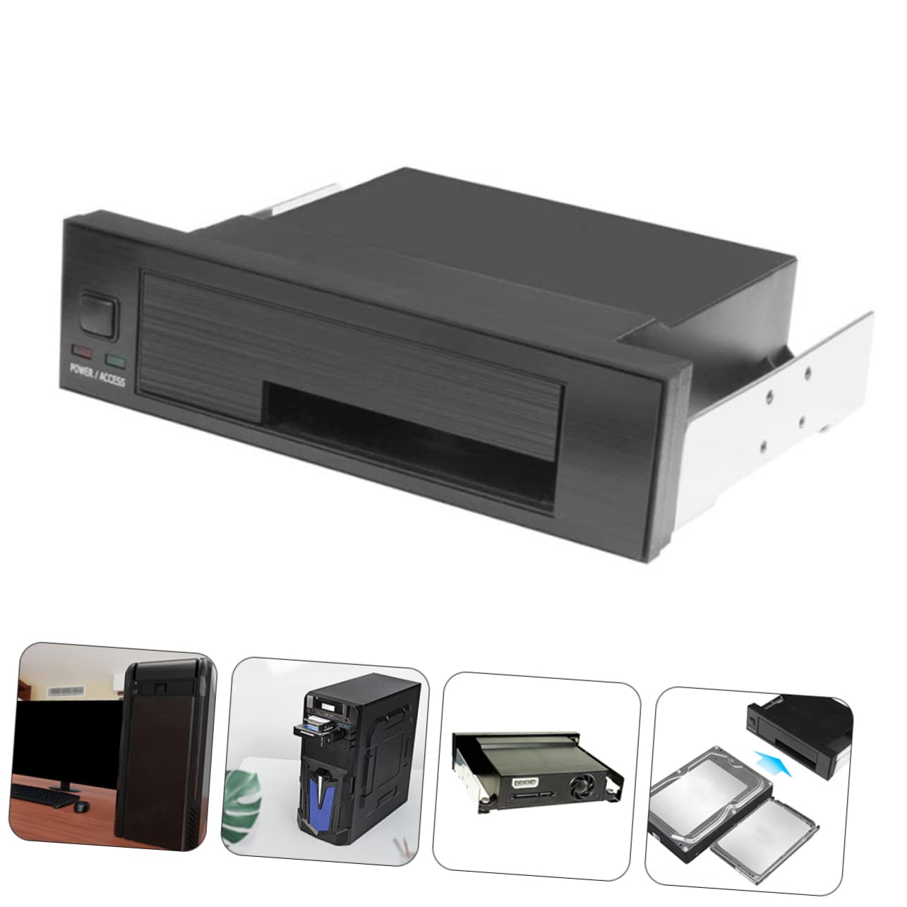 Adattatore Frontale per Hard Disk Sata da 3,5 Pollici e 5,25 Pollici