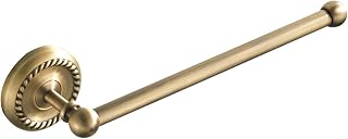 Antique Towel Holder,11Inch Wall Mounted Bathroom Towel Rack,Brass Bathroom Space Saving Bathroom Towel Rack for House Lavatory and Hotel
