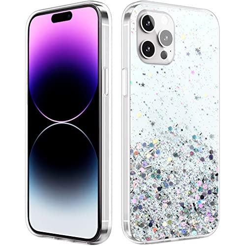 Monsully Glitter iPhone 14 Pro Case Sparkle