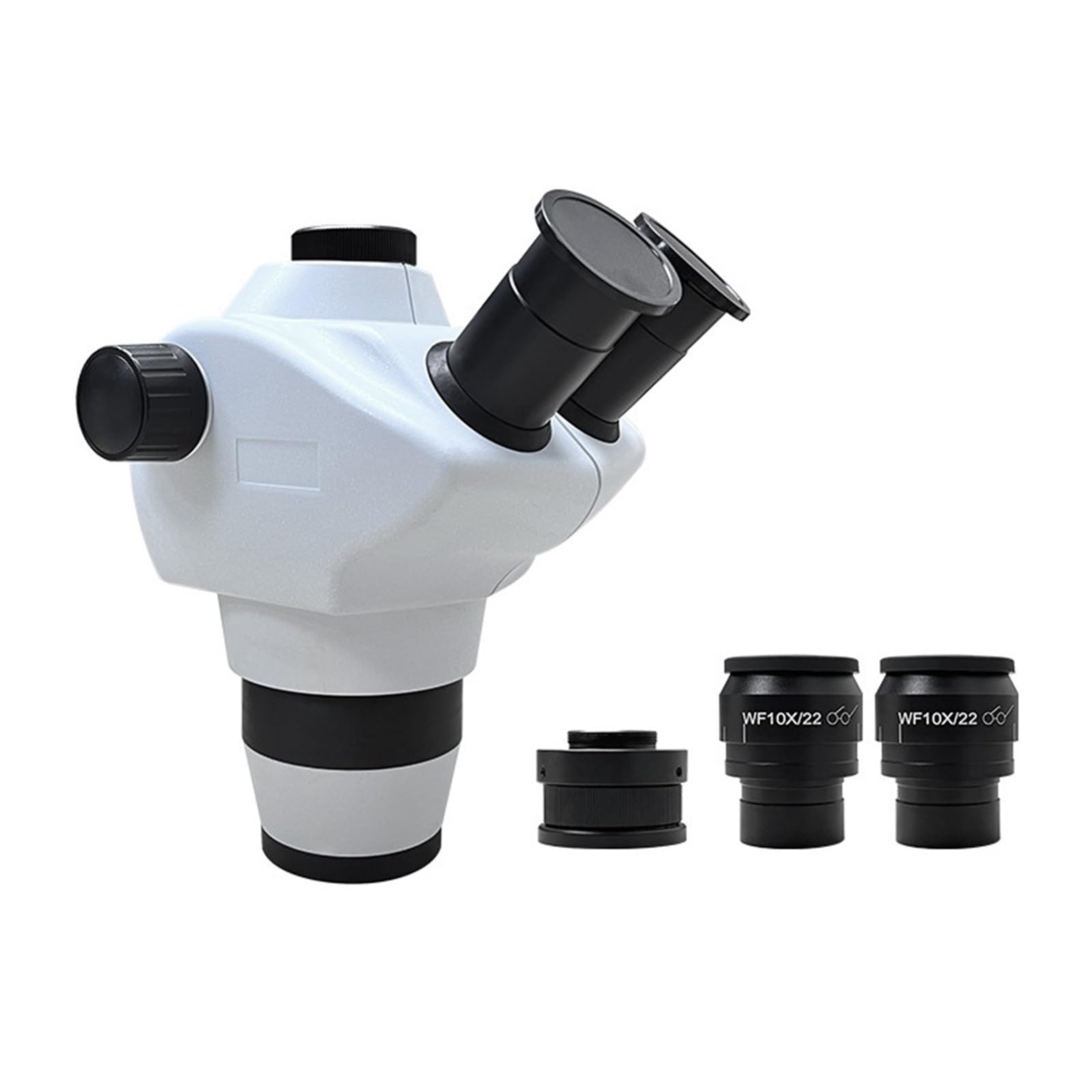 Microscopio, Microscopio stereo trinoculare da laboratorio con ingrandimento zoom confocale continuo 8X-50X,Prodotti scientifici e da laboratorio