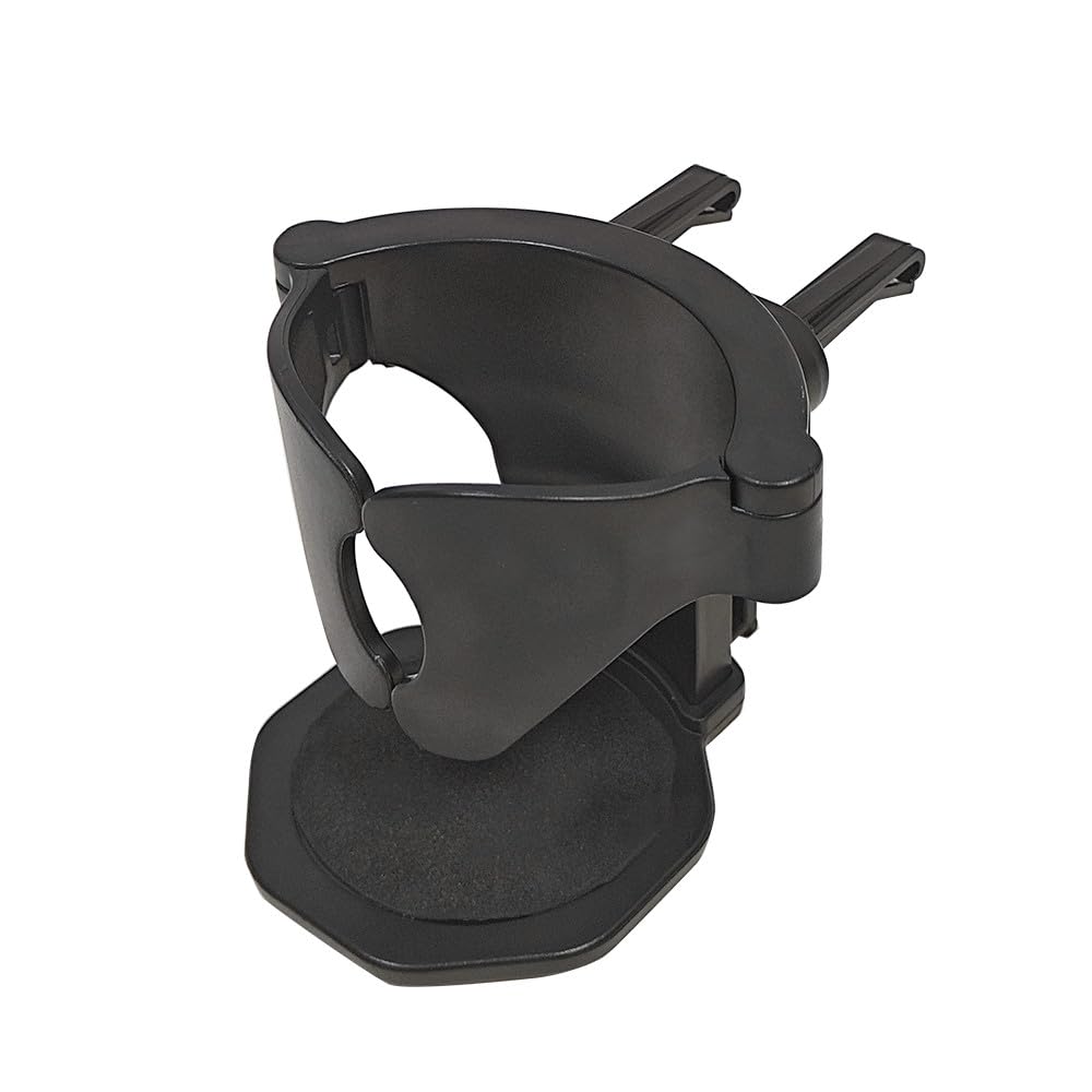 Viedarode Car Cup Holder, 2 PCS Multi-Functional, Black, ABS Plastic, Universal Fit, Automotive Cup Holders