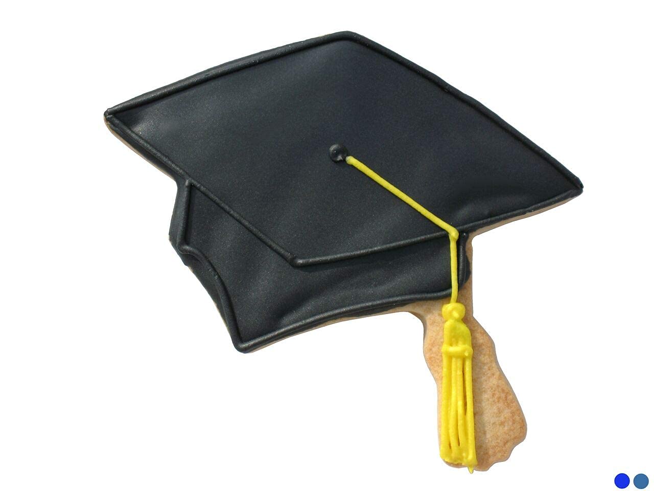 Condition photo showing New/Like New for NCS Graduation Cookie Cutter Set - Gown 4", Cap 4.5", Diploma 4" - 3 Piece - Tinplated Steel