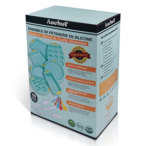 15in1 Stampi in Silicone per Dolci Antiaderente