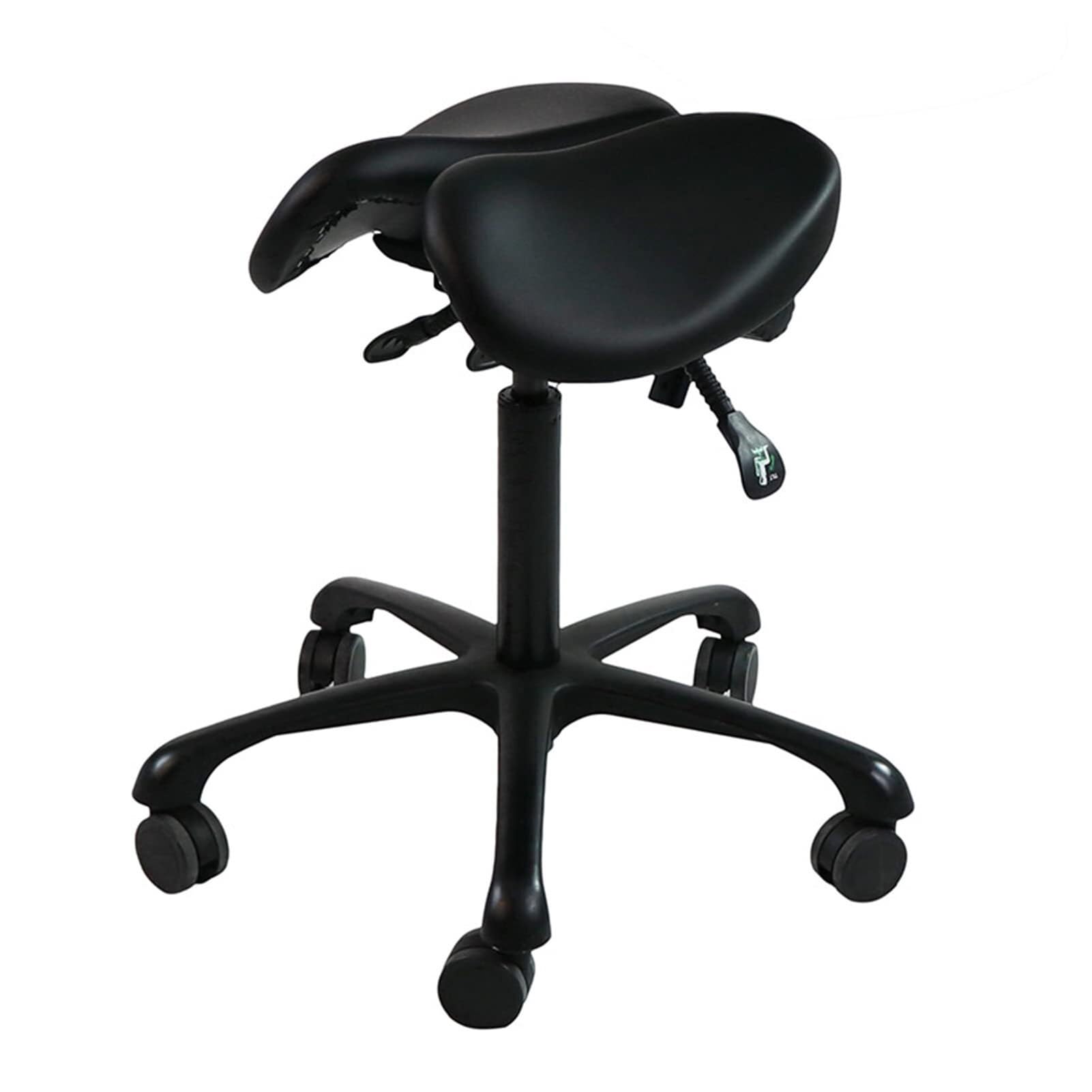 Sgabello da sella ergonomico in stile diviso Sgabello da sella regolabile in altezza Sedia da dentista Sgabello girevole for laboratorio ospedaliero Salone Ufficio Casa