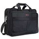 Nevetta Laptop And Tablet Messenger Nylon Bag 15.6 Inch - Black