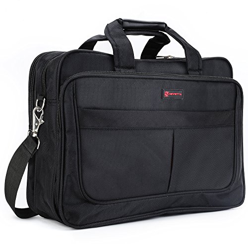 Nevetta Laptop And Tablet Messenger Nylon Bag 15.6 Inch - Black