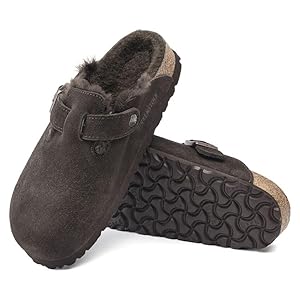 Birkenstock Boston Shearling Suede ...