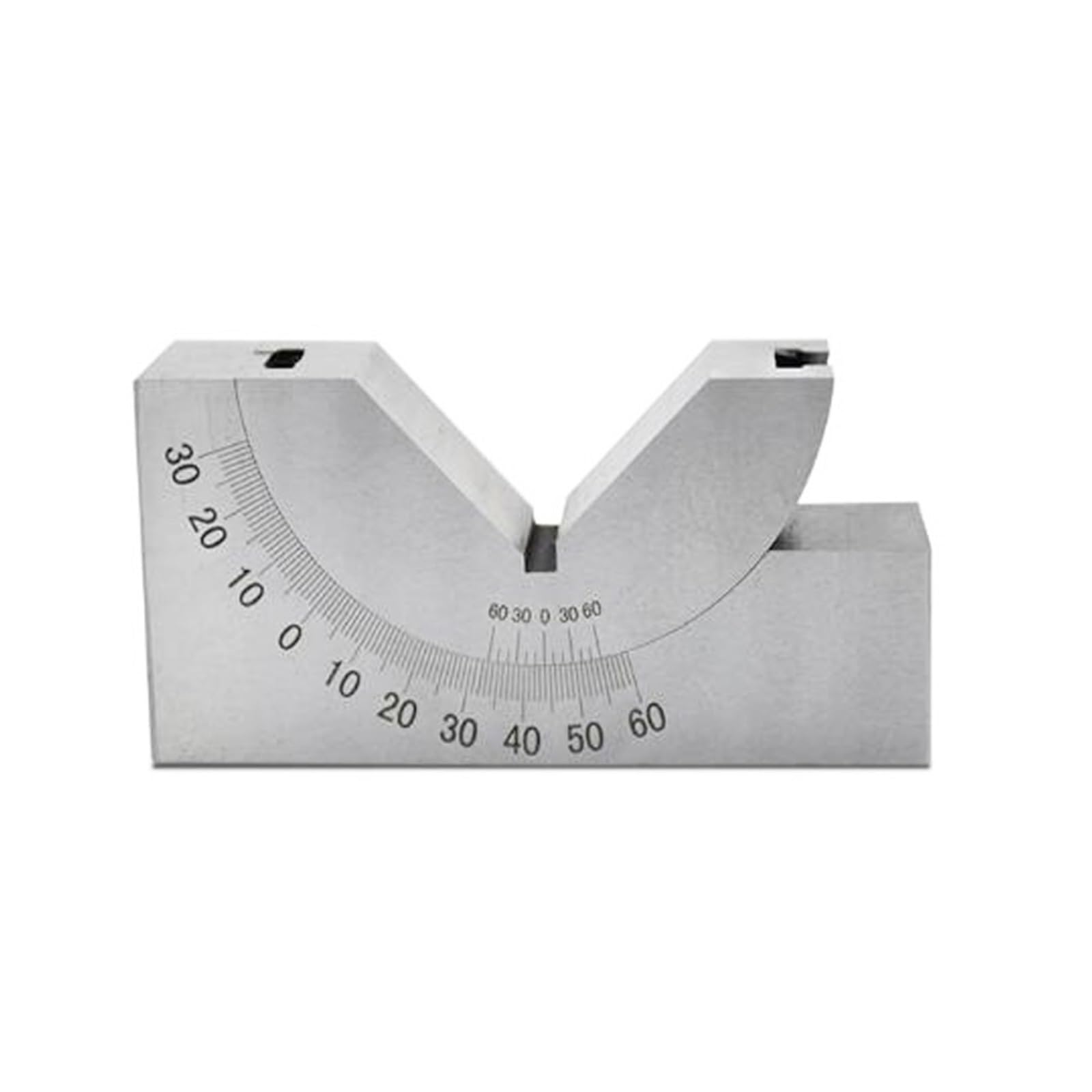 DUOCAI 0.01mm Angle Gauge 0-60 Degree Adjustable Angle Gauge with Wrench Angle Plate V Block AP25/AP30/AP46(AP30)