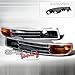 Spec-D Tuning 2LB-GMC99JM-KS Black Bumper Light
