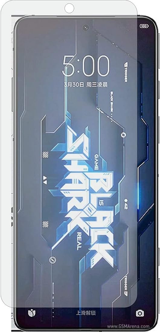 EmBed Matte Fiber Display Guard for Xiaomi Black Shark 5 Pro - Unbreakable, Ultra-Thin, Lightweight Matte Finish Screen Protector with Easy Installation Kit