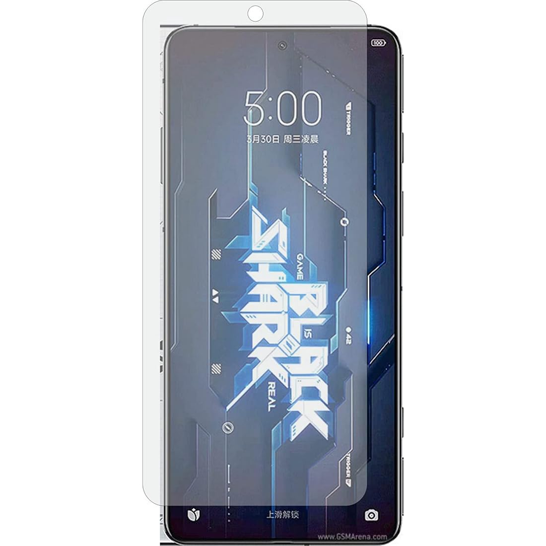 EmBed Matte Fiber Display Guard for Xiaomi Black Shark 5 Pro - Unbreakable, Ultra-Thin, Lightweight Matte Finish Screen Protector with Easy Installation Kit