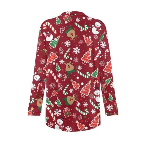 Image of Womens Open Fron Cardigan Sweaters Long Sleeve Tops Daily Coats