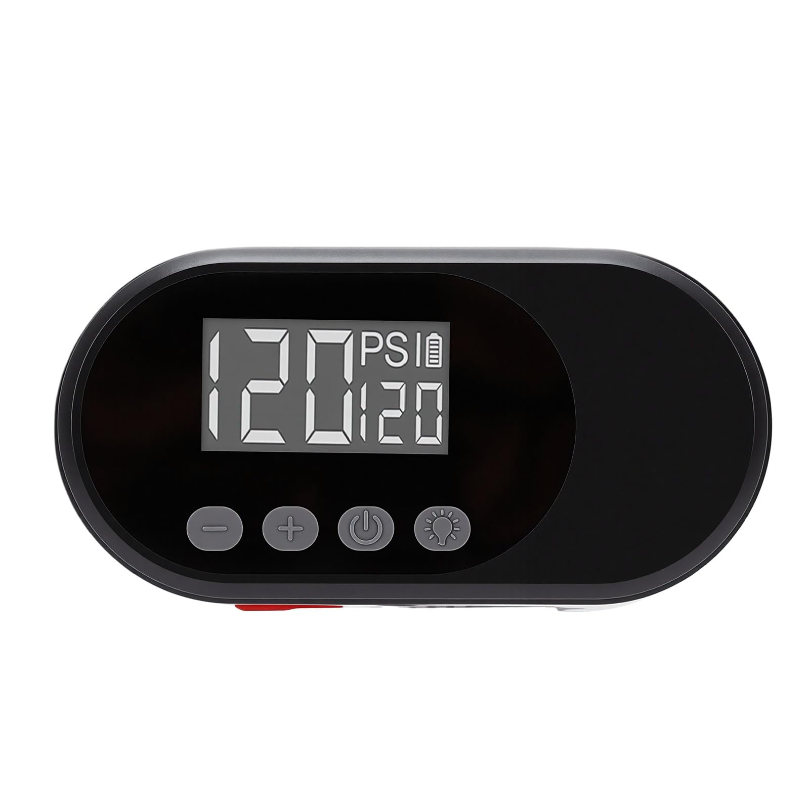 Irfora Pompe à Air électrique Portable pour Mini Vélos, Gonfleur de Pneus Compact avec écran LED Intelligent, adapté aux Vannes Presta et Schrader