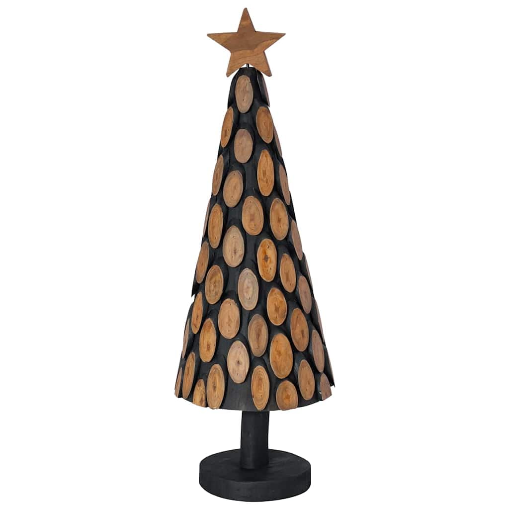 Árbol de Navidad Madera Teca 90 cm Marrón
