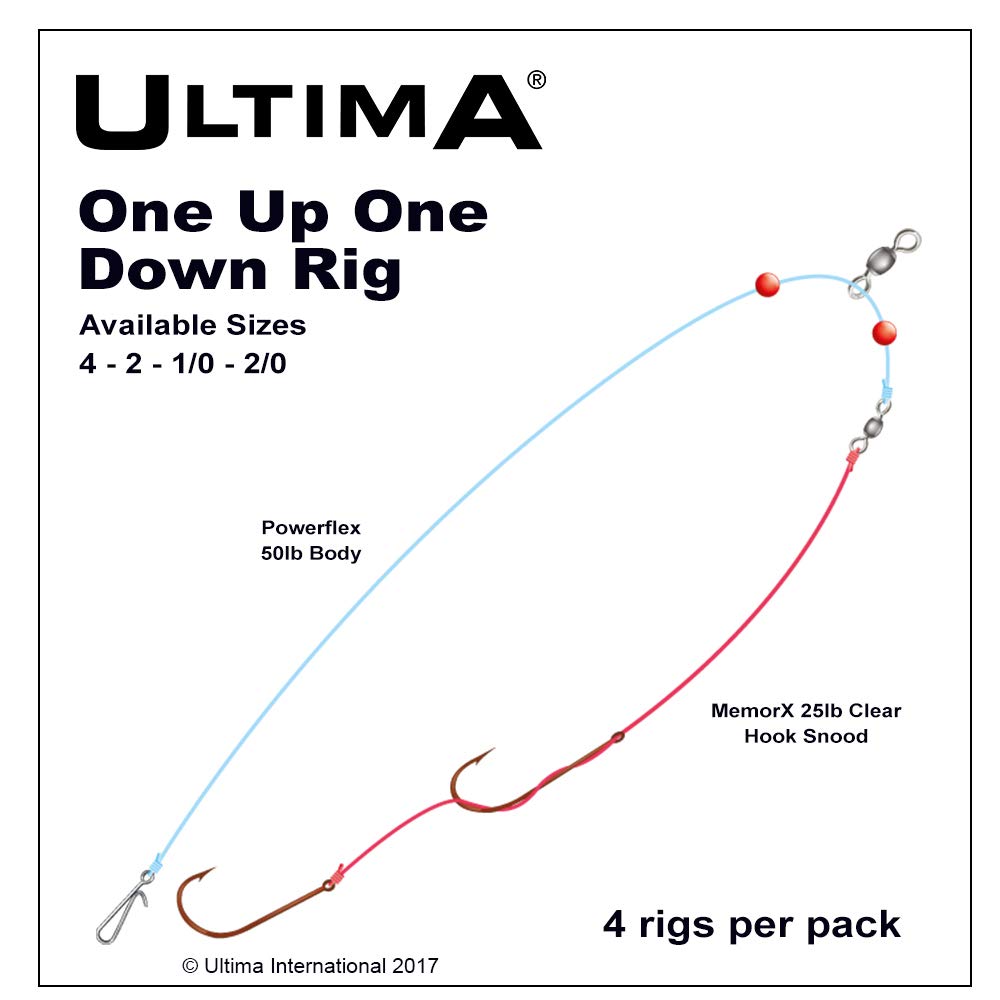 Ultima1 Up 1 Down 1 Hook Sea Rig