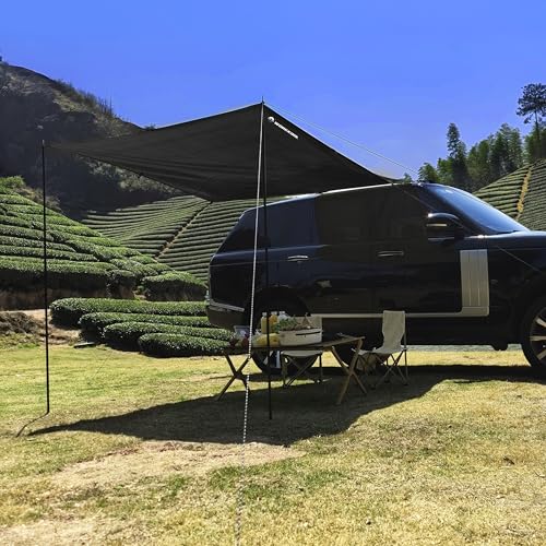 Awning Tarp for Camping,Tailgate Awnings & Shelters for Sun Shade ...