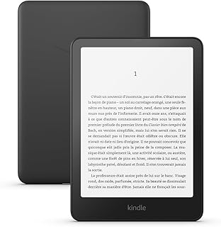 Amazon Kindle Paperwhite (Nouvelle génération) - Notre modèle le plus rapide avec un nouvel écran antireflets et une autonomie de plusieurs semaines - 16 Go - Sans publicités - Noir