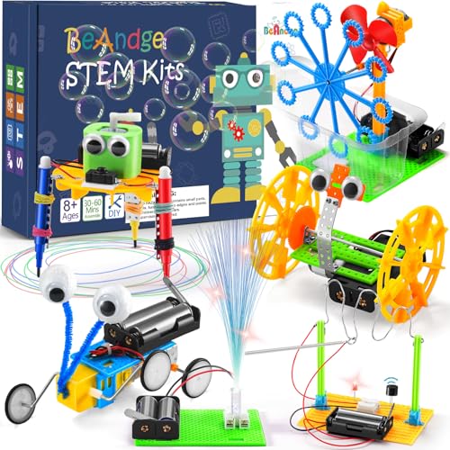 BeAndge STEM Kits for Kids 6-8 8-10, STEM Toys 6 7 8 Year Old Birthday Gift