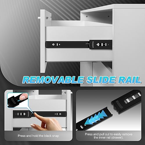 SHUHANG Scorrevole per cassetto a spinta per
