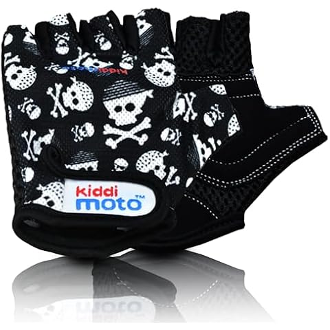 Kiddimoto Fingerless Cycling Gloves for Kids Cover