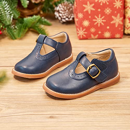 Image of Otter MOMO Toddler Little Boys Girl's Ankle Boots Side Zipper Lace-Up Outdoor Walking Shoes