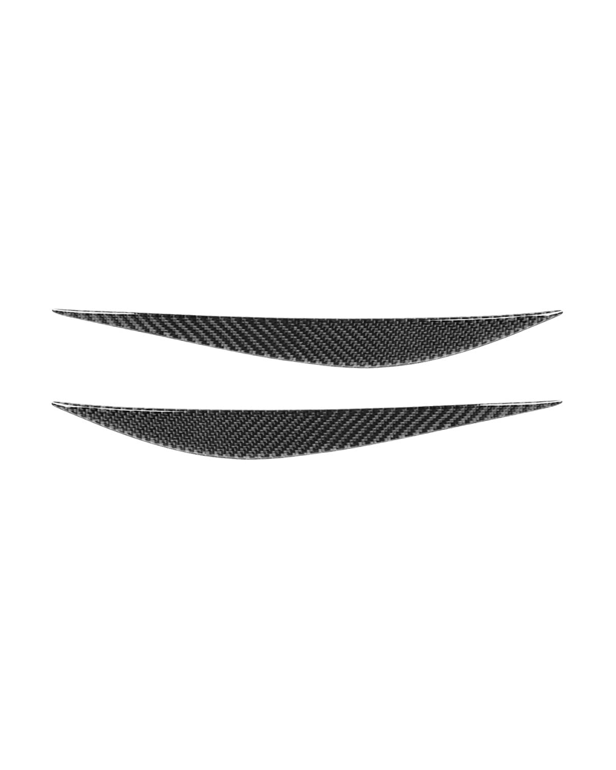 Striscia Decorativa in Vera Fibra di Carbonio per Fari Auto, Copertura per Fari Anteriori per BMW F32 F33 F36 (2012-2019), F80 M3 F82 F83 M4 (2014-2016)