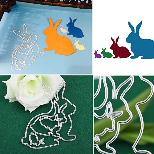 VINFUTUR Fustelle Stencil Cutting Dies Pasqua per