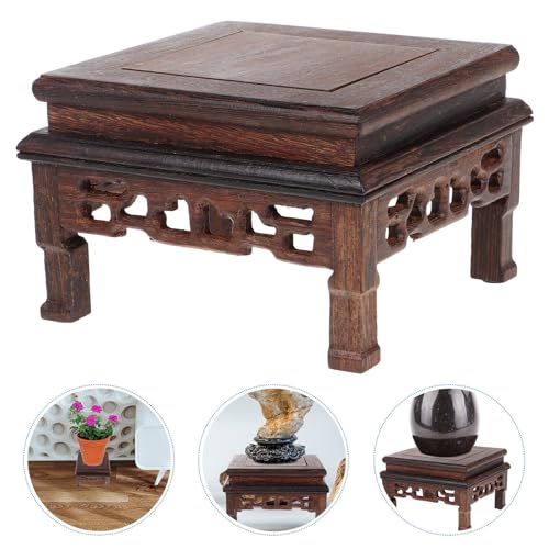 Base de madera rústica para centros de mesa y decoración de interiores modernos 8