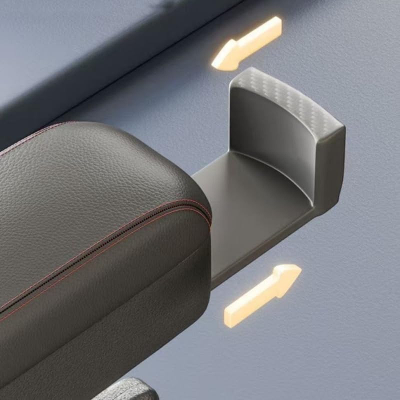Caja de Almacenamiento Reposabrazos de Coche para Citroen Jumpy III/3 XL 2016-2024, Extensor, Soporte de Muñeca para Codo y Antebrazo, Altura Ajustable