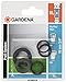Price comparison product image Gardena Profi-System Seal Kit: Fit Seal Range as Spare Parts for Gardena Profi-System Tap Connectors (Art 2801, 2802), (2824-20)