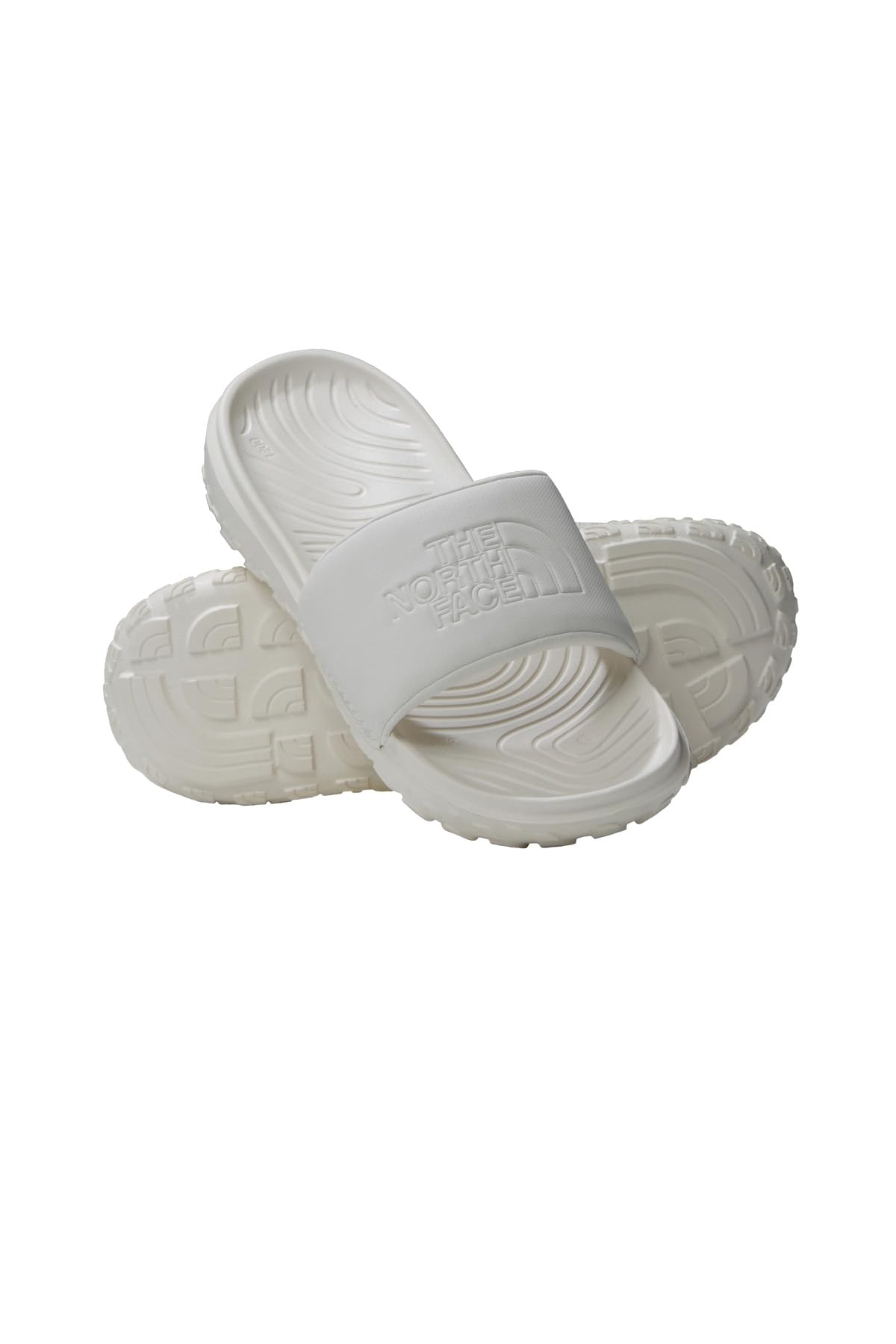 The North Face Women's W Never Stop Cush Slides, White Dune/White Dune, 8