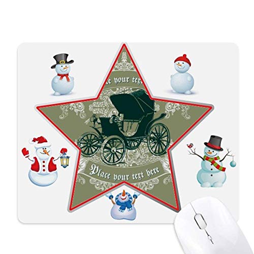 Tapis de souris voitures classiques vert foncé anti-fatigue pour éviter les glissements