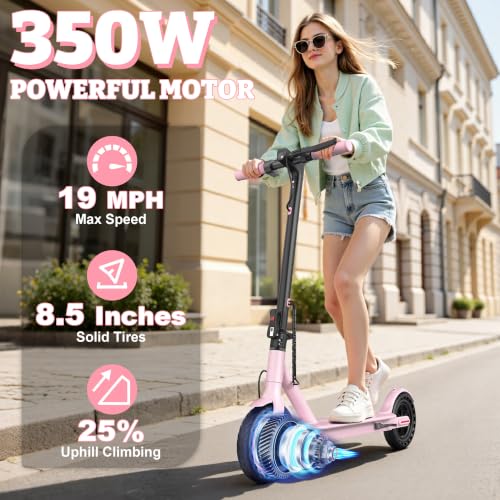 Image of Aovowheel Electric Scooter for Adults, Folding E Scooter Commuting Scooters