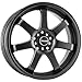 Drag Wheels DR-35 18x7.5 5x100 5x114.3 Flat Black Full rims