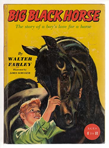 Big Black Horse: The Story of a Boy's Love for ... B0006ATFR8 Book Cover