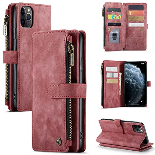 UFinetech Case for iPhone 11 Pro Max, Shockproof Card Holder Wallet Cover iPhone 11 Pro Max (6.5”)