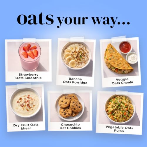 Image of Bagrry's Steel Cut Oats 1.5kg | High in Protein & Fibre | Old-Fashioned Oats | Non-GMO | No Added Sugar | Irish Oats | Weight Management | Regulates Cholesterol | Healthy Breakfast Cereal | No Added Preservatives