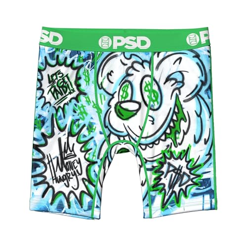 Image of PSD Underwear Youth Boys Boxer Brief - Various Print Comfortable Active Underwear for Boys, Kids Boys Underwear Packs