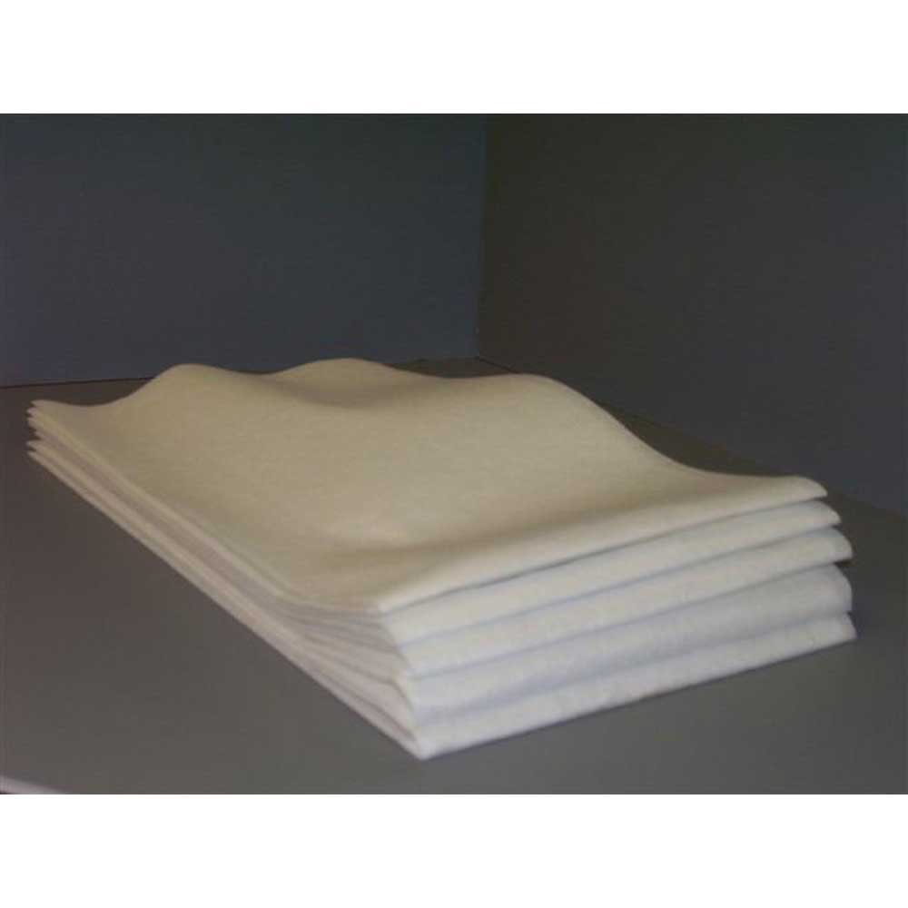 Kerri Klean Heavy Duty White Towel, 13.5 x 24 inch - 72 per case.