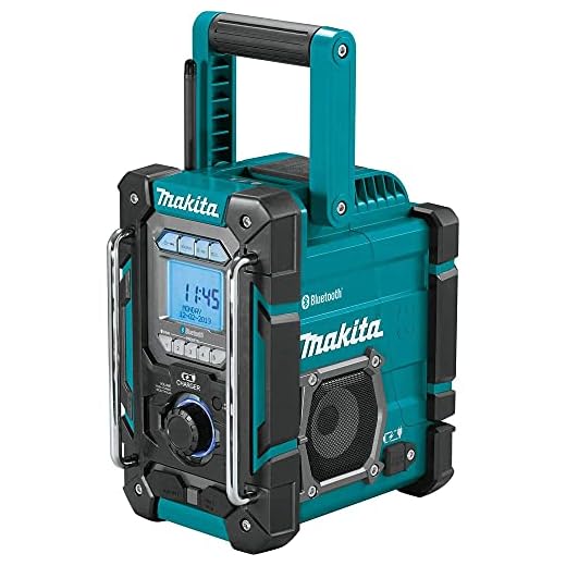 Makita XRM10 18V LXT® / 12V max CXT® Lithium-Ion Cordless Bluetooth® Job Site Charger/Radio, Tool Only