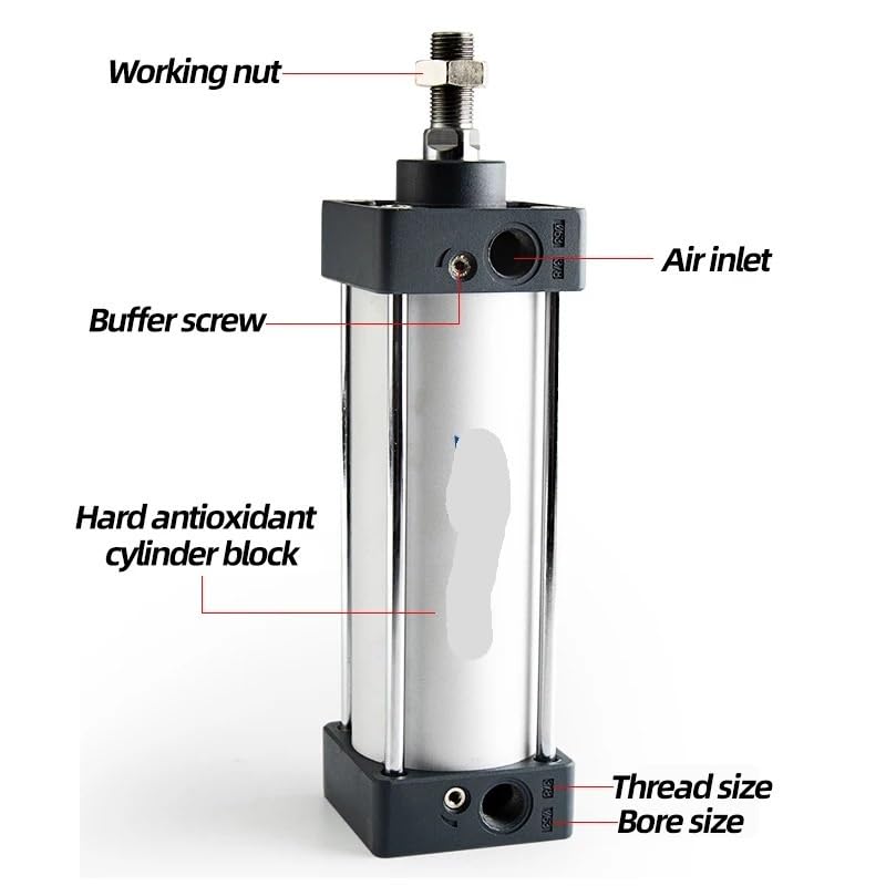 Cylindre d'air SC40 à piston précis pour automatisme