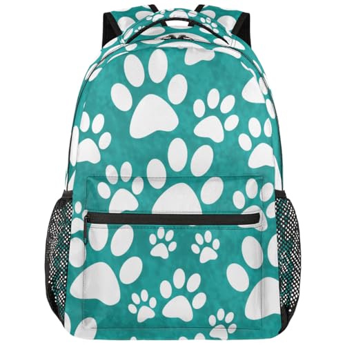 Sac à dos scolaire anti-cahiers cornés grand format 29x40cm patte d'animal mignon