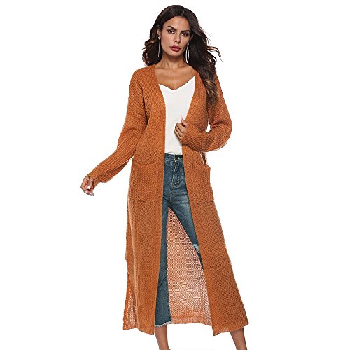 YKA Women\'s Tops, Solid Jacket 2018 Autumn Long Sleeve Open Cape Casual Coat Blouse Kimono Cardigan