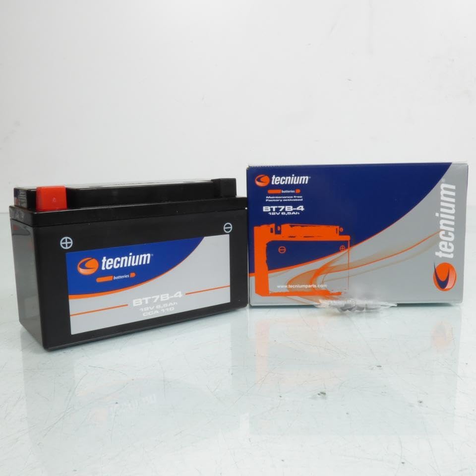 Batería YT7B-BS Tecnium para coche Yamaha 125 Zuma 2009-2016